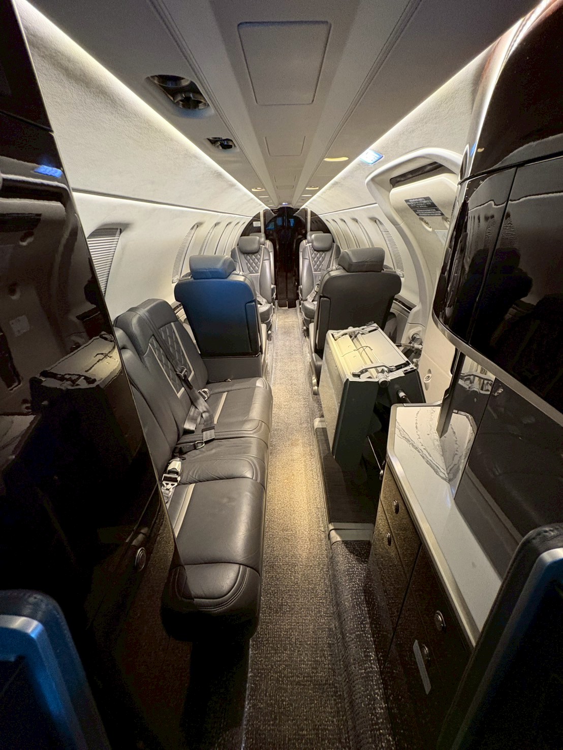 Citation CJ4 Cabin