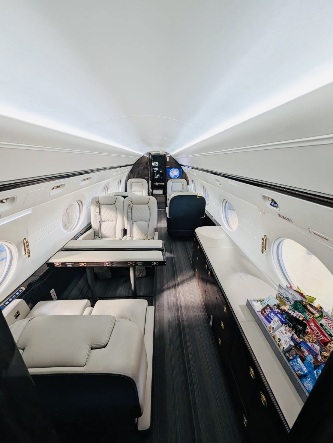 Gulfstream G550 Cabin